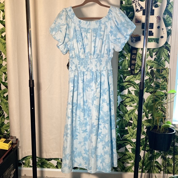 INC 100% Cotton Dress Floral Print - Picture 8 of 10